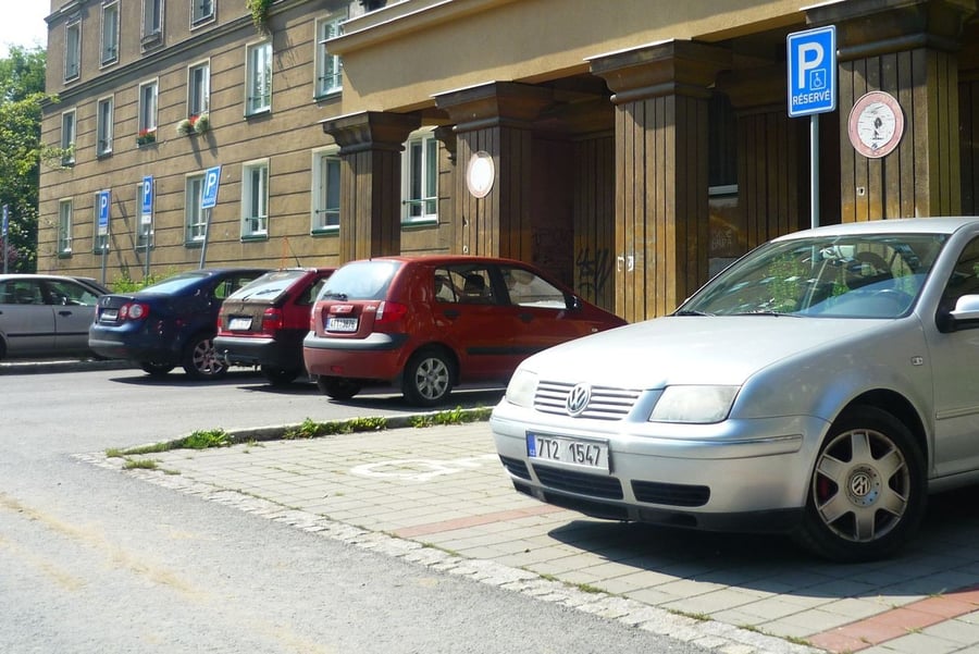 Vyhrazené parkoviště