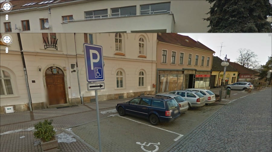 Parkoviště Palackého nám., Rosice 