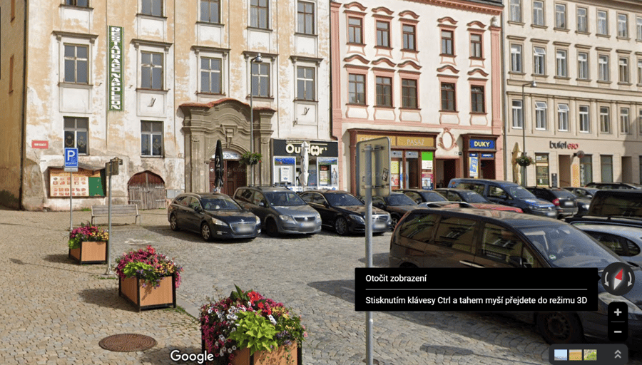 Parkoviště Horní nám., Znojmo