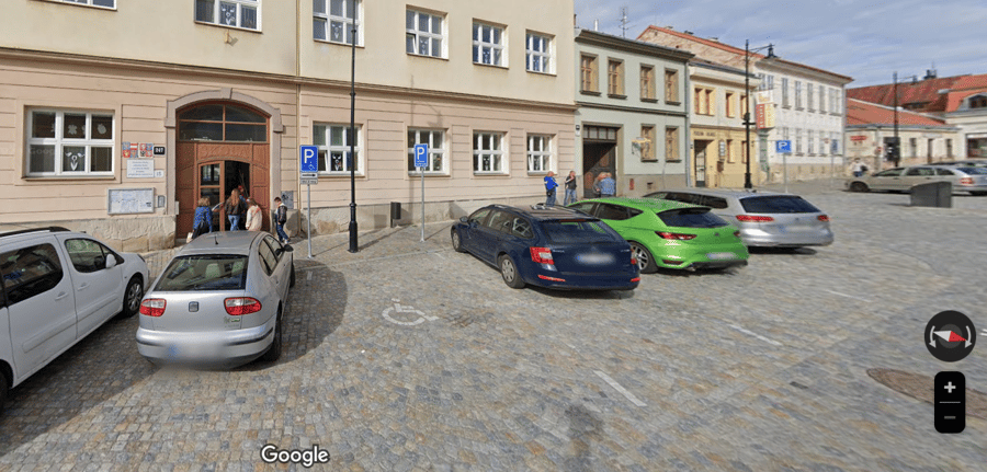 Parkoviště ul. Horní Česká, Znojmo