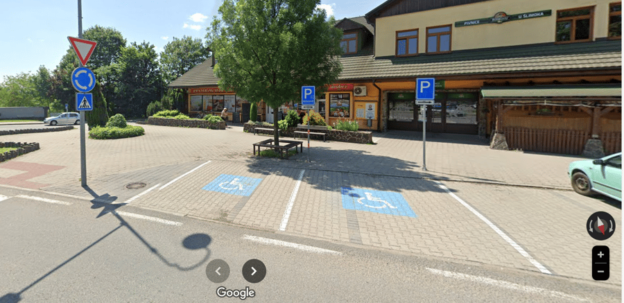 Parkoviště Bystřice