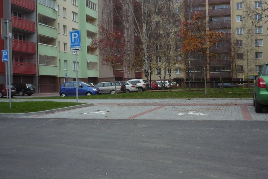 Vyhrazené parkoviště
