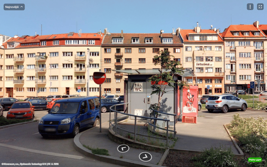 WC Koulova ul., Praha 6