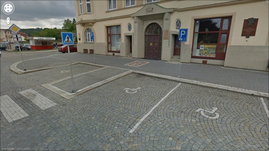 Parkoviště Horní nám., Humpolec