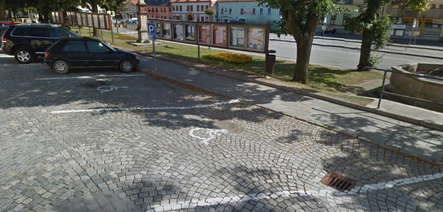 Parkoviště Masarykovo nám., Velká Bíteš