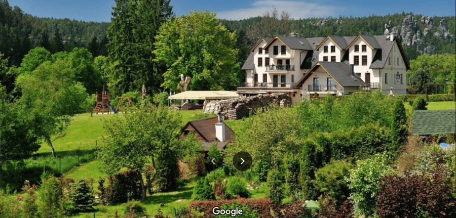 Restaurace hotelu Javor Adršpach
