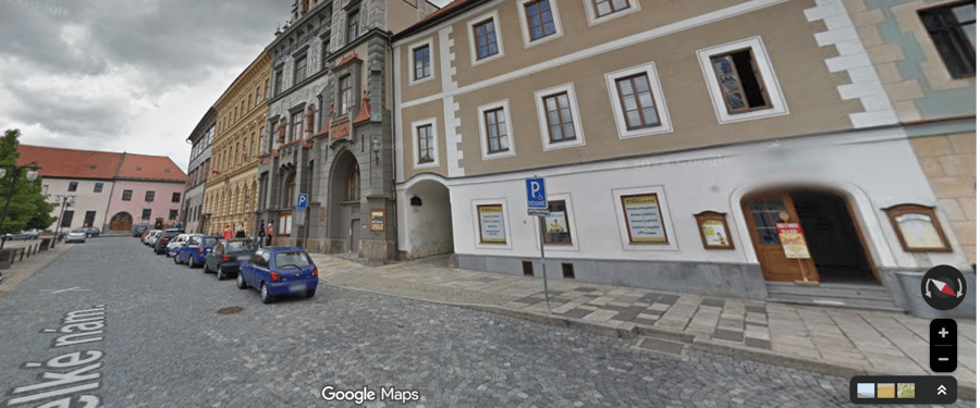 Parkoviště Velké nám., Prachatice