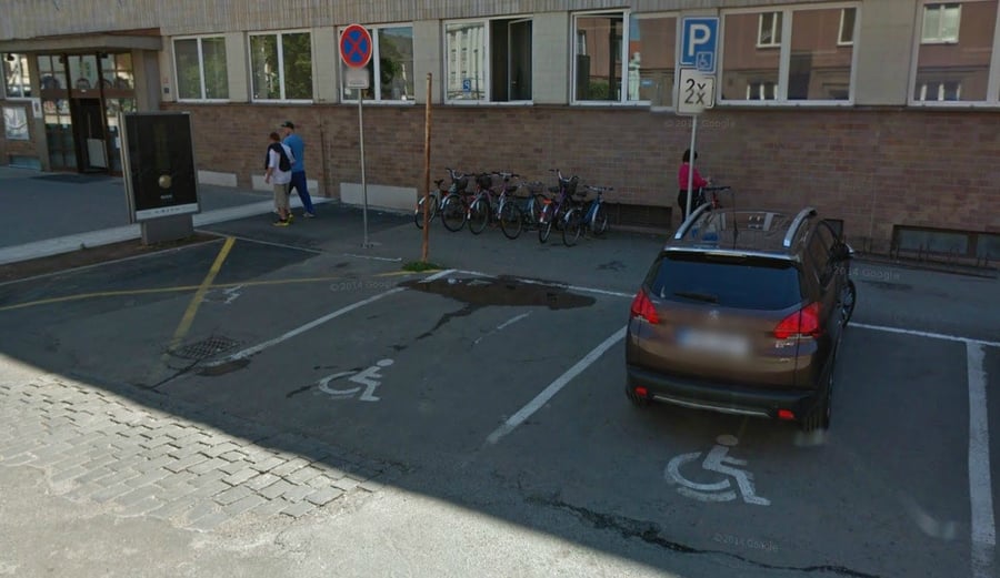 Bezbariérové parkoviště
