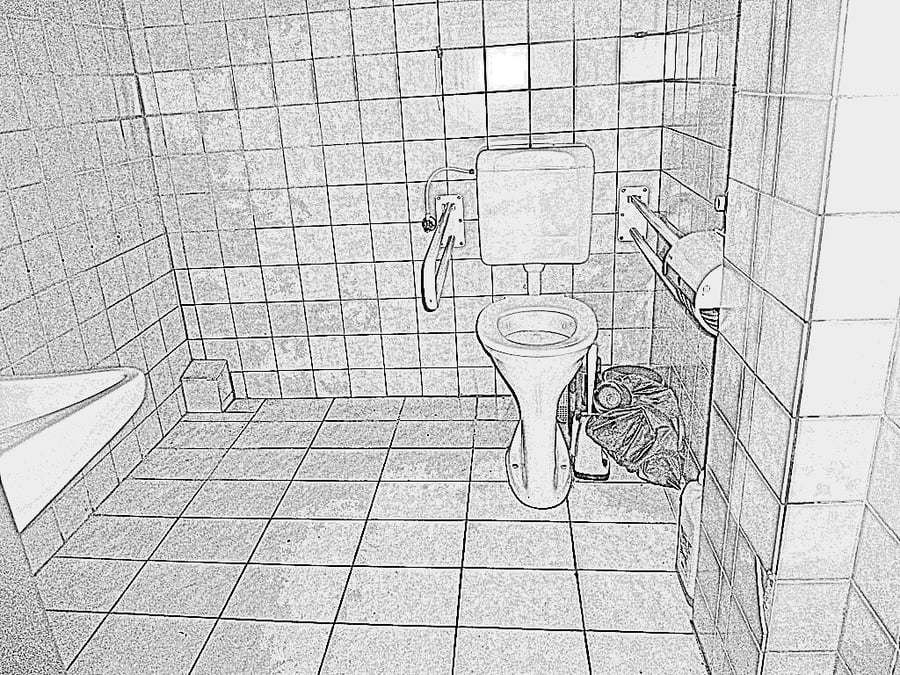 Veřejné WC metro B, Hůrka