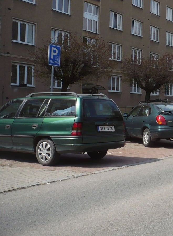 Vyhrazené parkoviště
