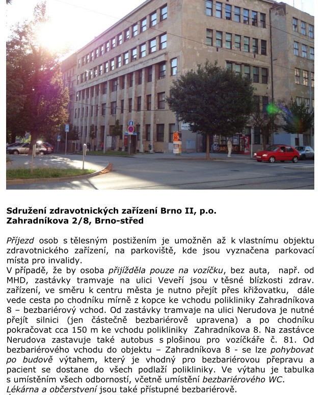 Poliklinika Zahradníkova