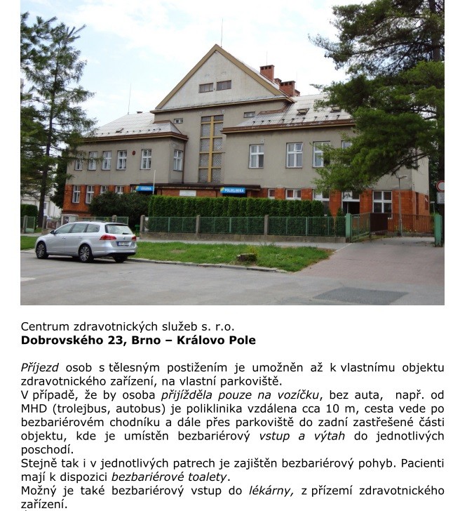 Centrum zdravotnických služeb, s.r.o.