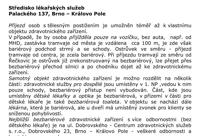 Středisko lékařských služeb
