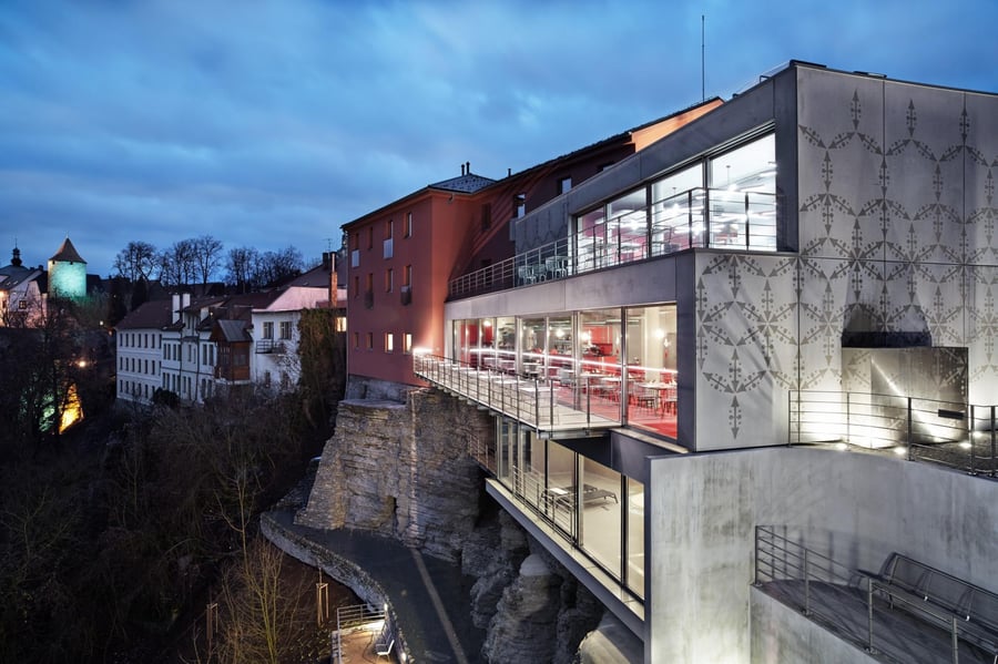 Restaurace hotelu Rajská zahrada Nové Město nad Metují