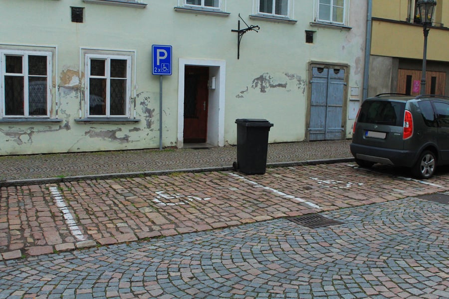 Parkoviště Šantovo nám., Litomyšl-Město 