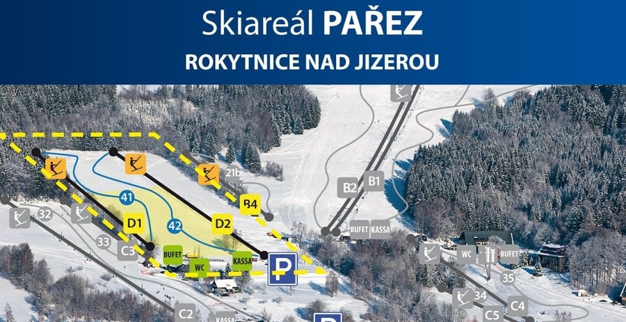 Ski areál Rokytnice nad Jizerou