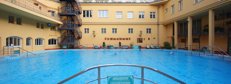 Lukacs Baths, Budapešť, Maďarsko