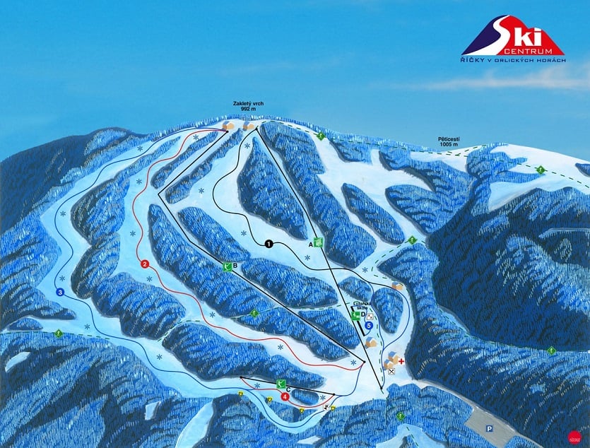 Ski centrum Říčky v Orlických horách