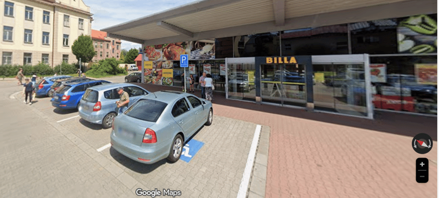 Parkoviště Legionářská ul., Dvůr Králové nad Labem