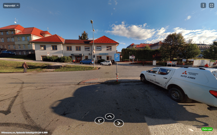 Parkoviště Metyšova ul., Jilemnice