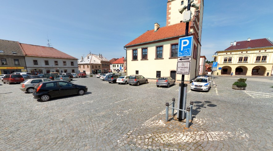 Parkoviště nám. F. L. Věka, Dobruška