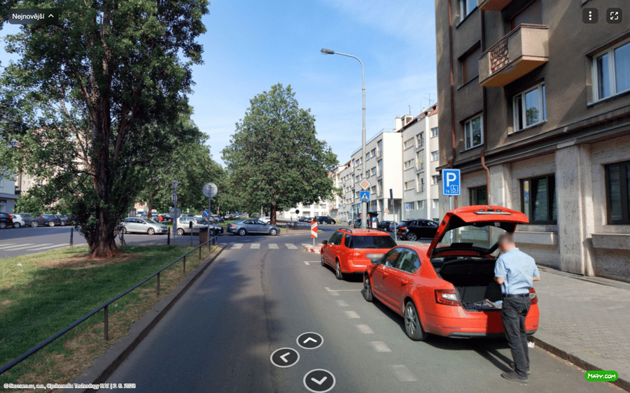 Parkoviště Zelená ul., Praha 6