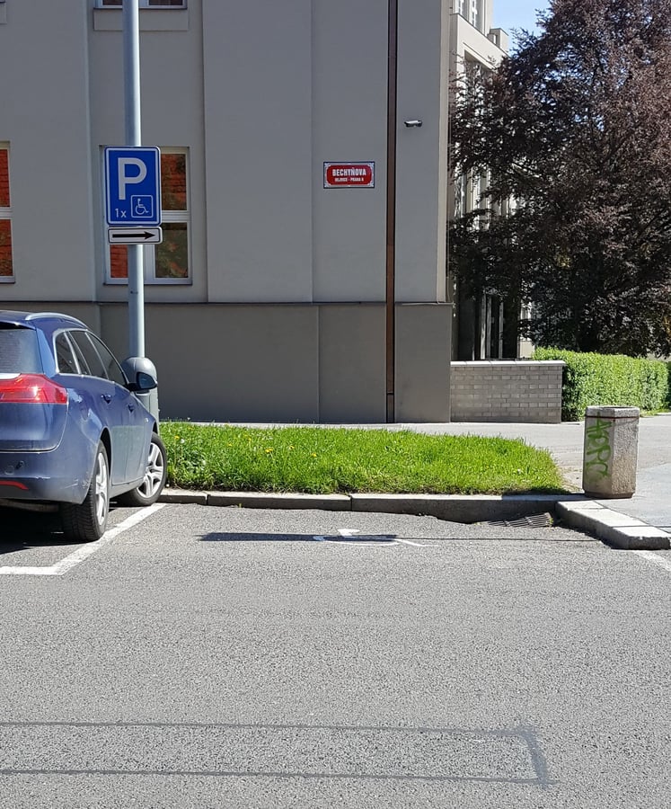 Vyhrazené parkovací místo