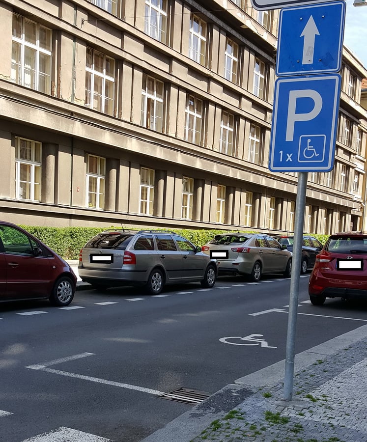 Vyhrazené parkovací místo
