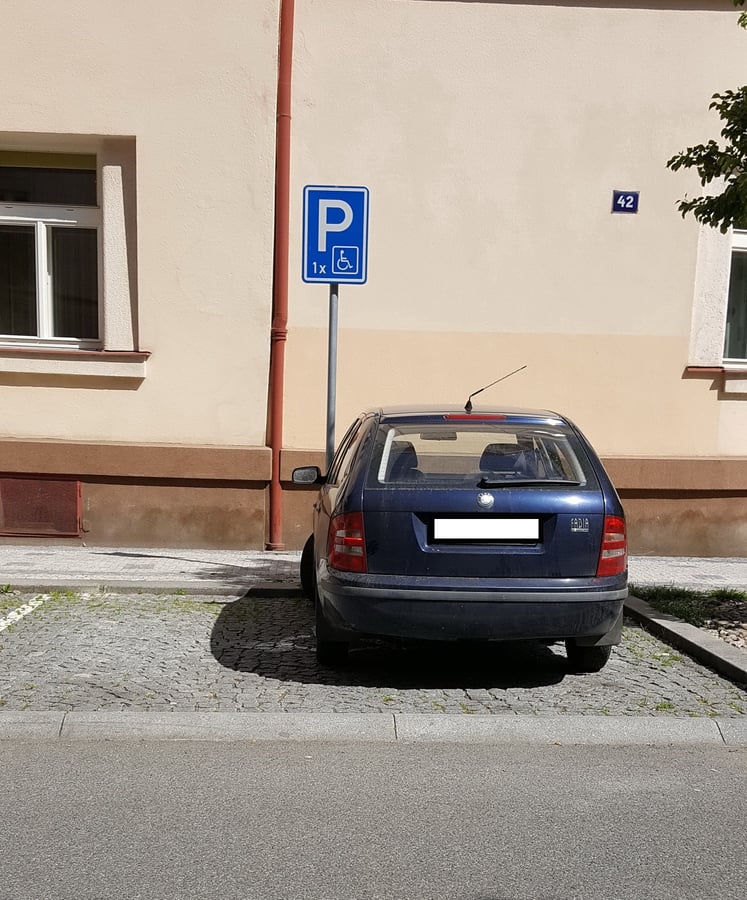 Vyhrazené parkovací místo