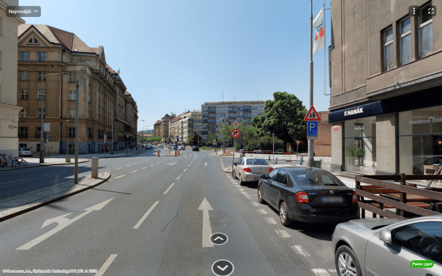 Parkoviště ul. Čs. armády, Praha 6