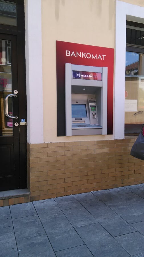 Bankomat Moneta money bank