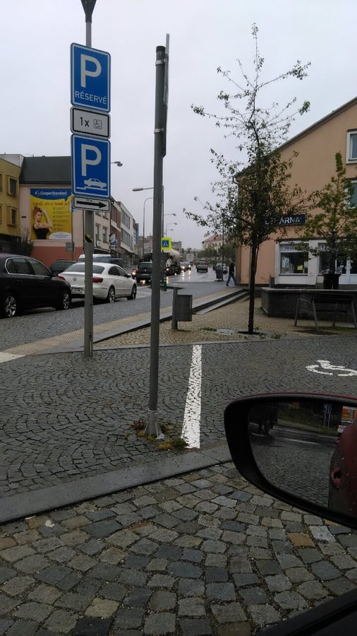 Vyhrazené parkovací stání