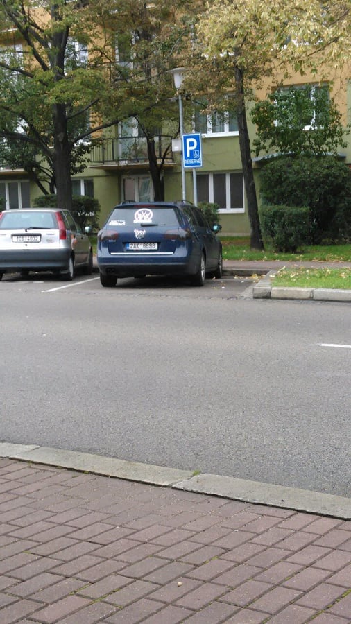 Vyhrazené parkovací stání