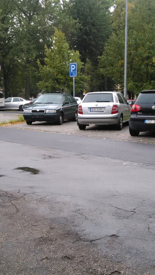 Vyhrazené parkovací stání