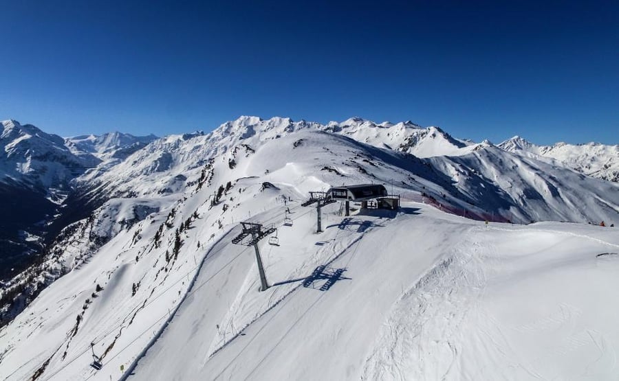 4 Vallés lyžařský areál