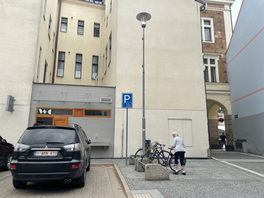 Veřejné bezbariérové WC