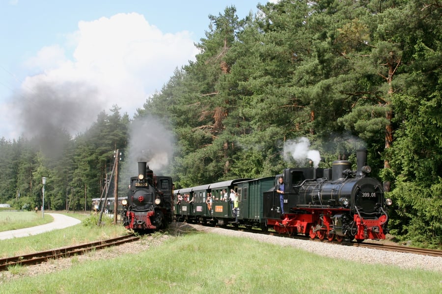 Schmalspurbahn Groß Gerungs-Gmünd-Litschau / Úzkokolejná železnice Groß Gerungs-Gmünd-Litschau