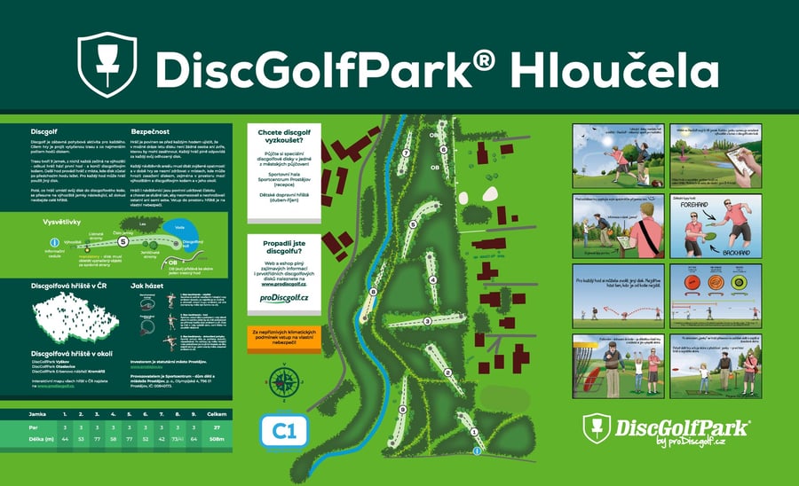 DiscGolfPark Hloučela Prostějov