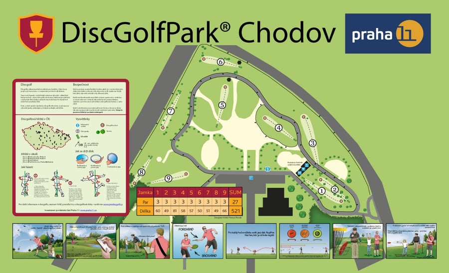 DiscGolfPark Chodov