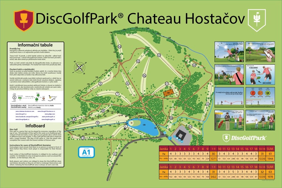 DiscGolfPark Chateau Hostačov