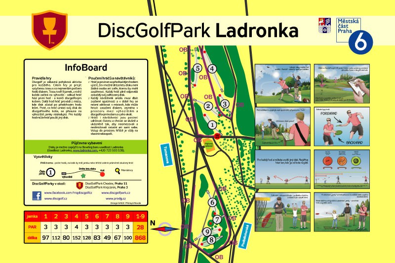 DiscGolfPark Ladronka