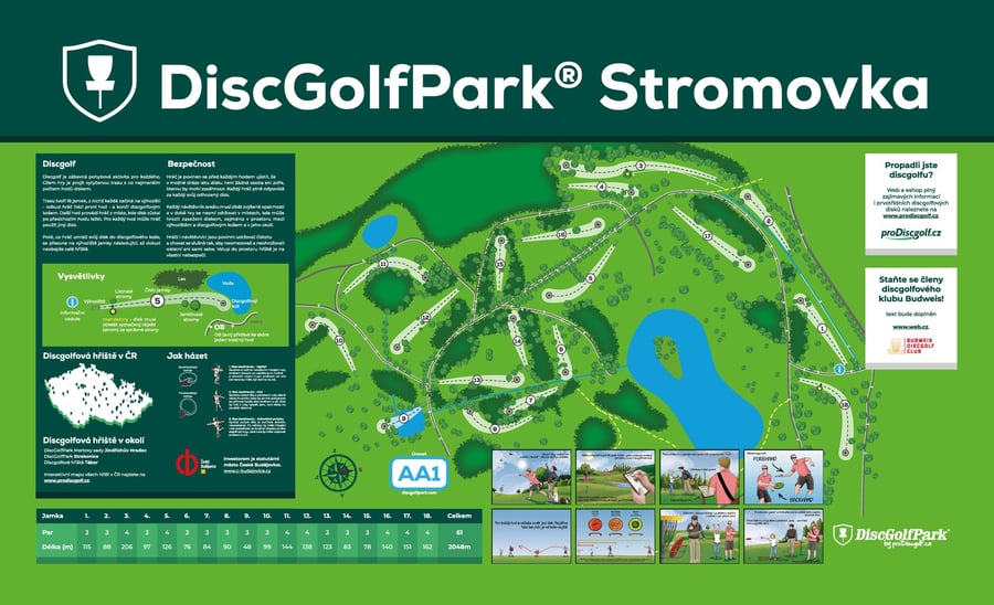 DiscGolfPark Stromovka České Budějovice