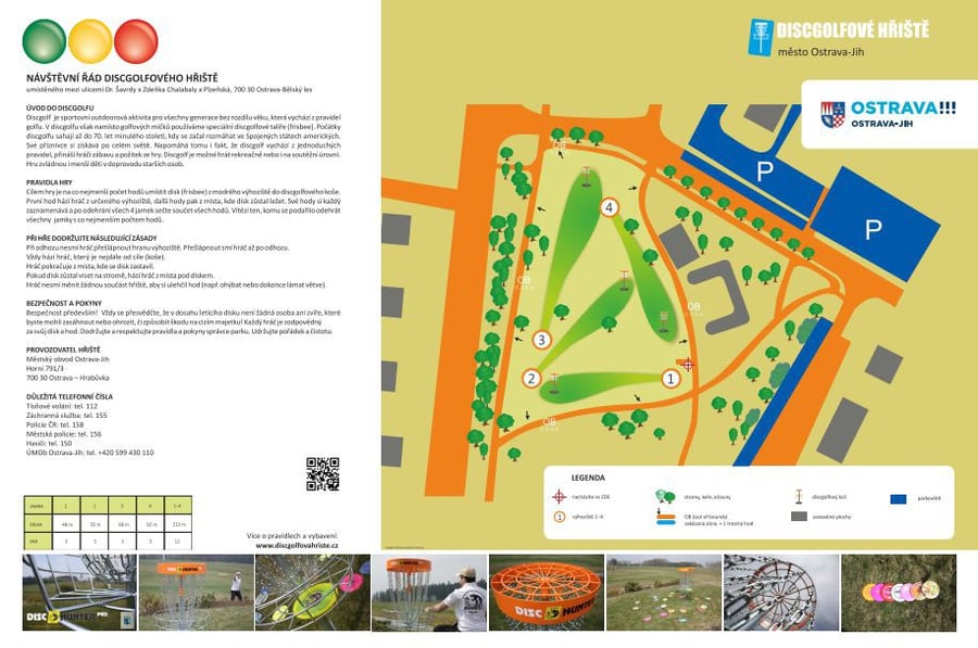 Discgolfové hřiště Ostrava-Jih