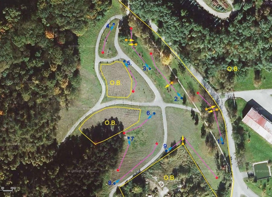 DiscGolfové hřiště Nučice