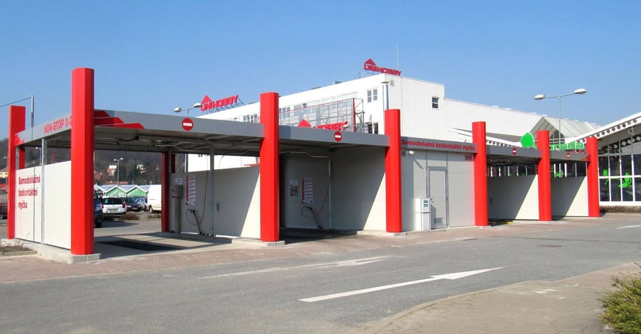 Samoobslužná bezkontaktní myčka UniHobby Brno