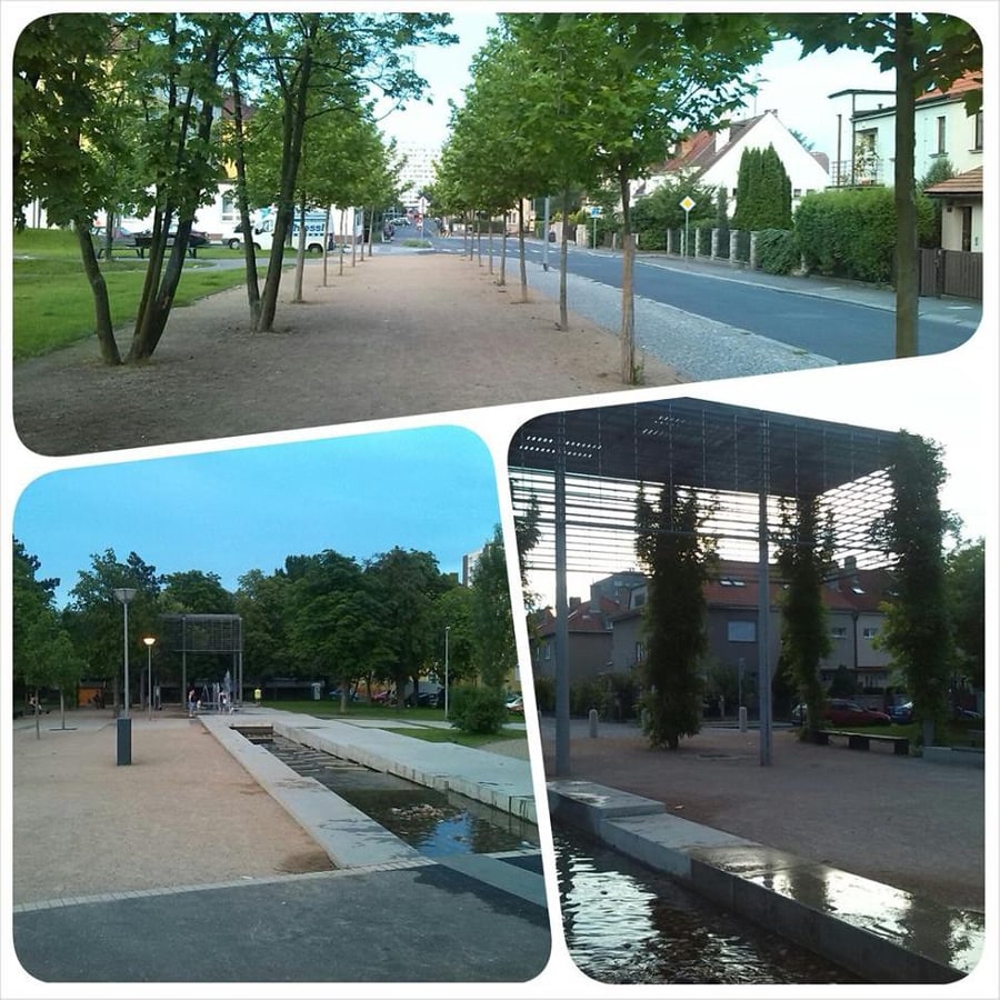 Zahradní město - Park Malinová-Chrpová