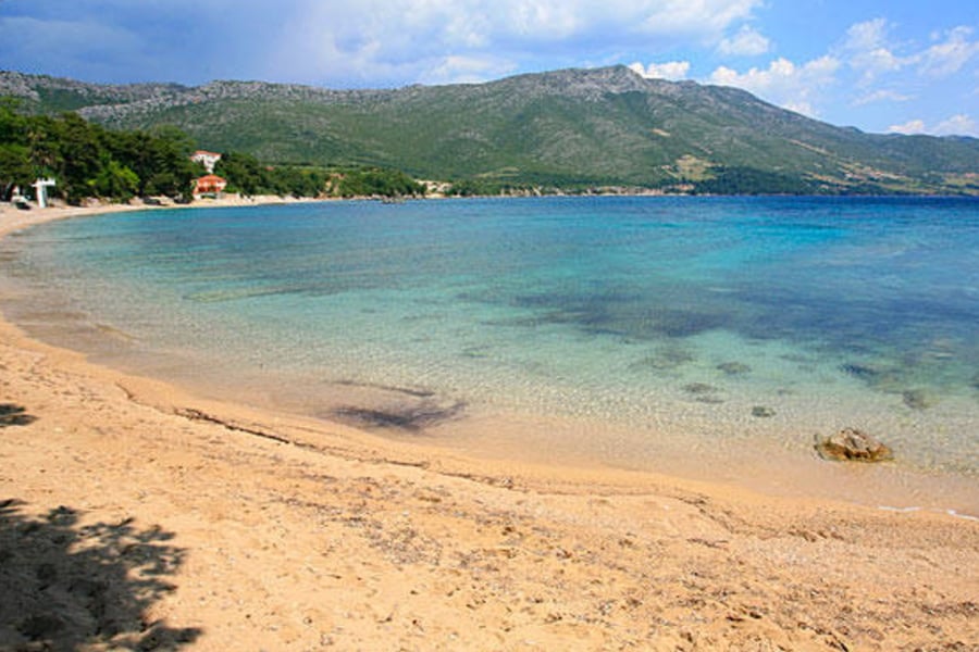 Trstenica beach