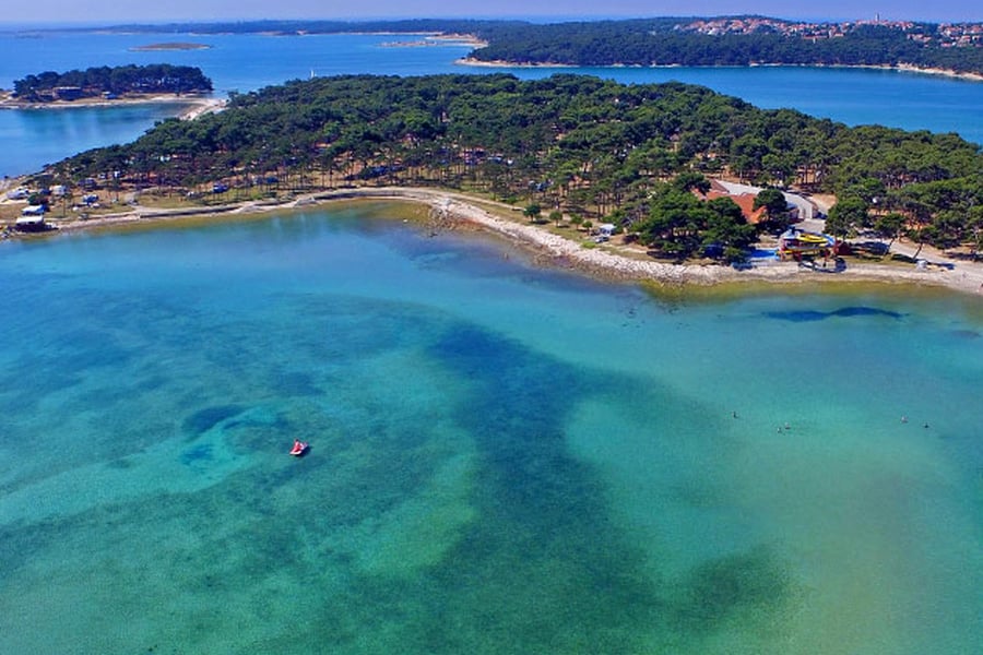 Medulin beach