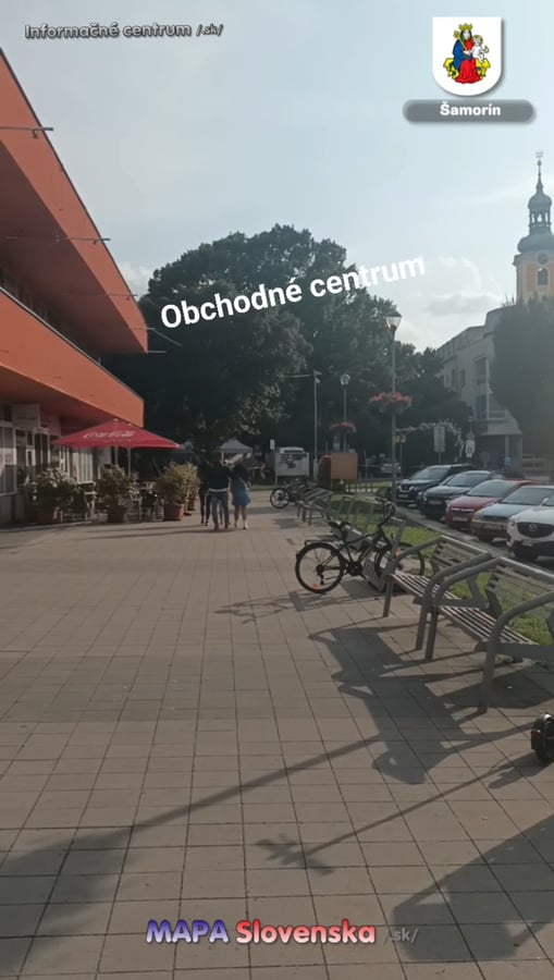 Obchodné centrum (Šamorín, POI17).