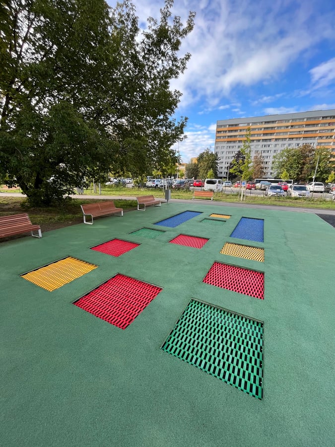 Trampolíny Střížkov - Park Přátelství